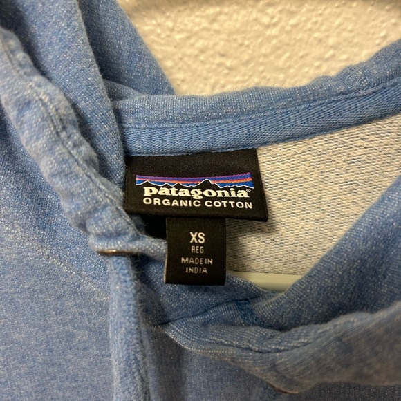 Patagonia Women’s XS Blue Hoodie - Picture 5 of 6